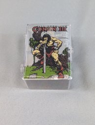 1995 Collector's Trade Cards Complete Set 1-90 - Conan III - All Chromium