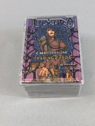 1996 Collector's Trade Cards Complete Set 1-90 - The Vampress Luxura - All Chromium