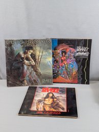 3 Heavy Metal Calendars Including Luis Royo Unopened