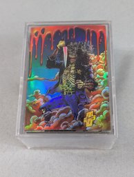 1995 Collector's Trade Cards Complete Set 1-100 - Evil Ernie Glow In The Dark All Chromium