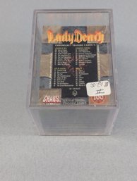 1995 Collector's Trade Cards Complete Set 1-100 - Lady Death Kaos Comics Chromium II