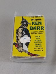 1994 Collector's Trade Cards Complete Set 1-90 Ken Barr The Beast Within By Comic Images