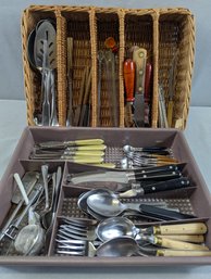 Large Lot Of Flatware, Utensils & Related