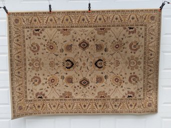 Super Kashan Decorator Rug - Belgium Made  89 X 62'