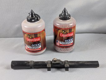 12,000 BBS And A Daisy Gun Scope