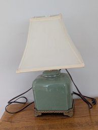 Chinese Celadon Style Table Lamp