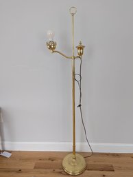Brass Floor Lamp 58' Tall