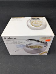 Brookstone Ultrasonic Jewelry & DVD Cleaner - New In Box