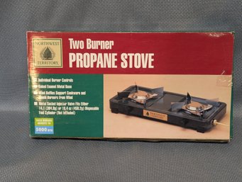 New In Box - Northwest Territory -  2 Burner Propane Stove