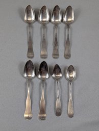 Lot Of Coin Silver Spoons By W H Bell & Another 3.0 Ozt