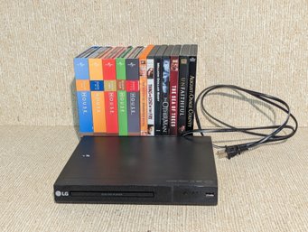 Lot Of DVD's With LG DVD Player Including 5 Full Seasons Of House