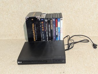 Lot Of DVD's With Sony DVD Player Including Yellowstone The Dutton Legacy DVD Collection