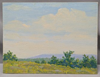 Roy Peebles  (1899-1957) Original Oil Painting Of The Berkshire Hills 1931