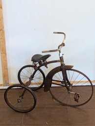 Childs Antique Tricycle