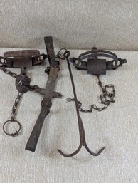 Lot Of 3 Small Animal Traps