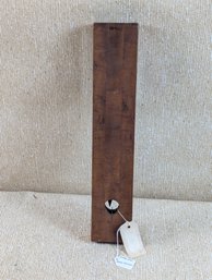 Interesting Hand Made Antique Plumb Level