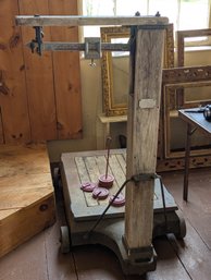 Large Howe Platform Scale No. 22 Rutland Vermont