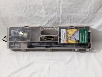 Vintage Compact Cased Shakespeare Excursion Fishing Rod & Reel Kit
