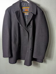 Fox Knapp Pea Coat Mens 42