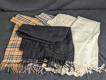 Lot Of 5 Scarves - Scarf - Anichini & Burberry