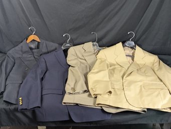 Lot Of 4 Jackets - Ralph Lauren, Orvis, Jeffrey Banks, Etc...