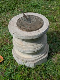 Small Garden Sundial & Pedestal