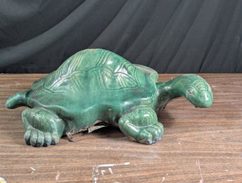 Large Pottery Turtle