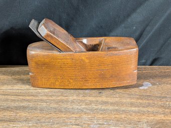 Antique J A Davenport Block Plane With Wm Ash & Co Steel