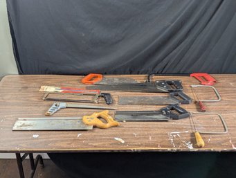 Lot Of Hand Saws