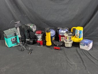 A Lot Of Flashlights & Webcams