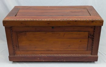 Very Large Antique Cedar Chest / Trunk