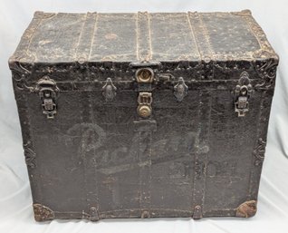 Very Large Old Packard Antique Trunk 22 X 39 X 31' Tall