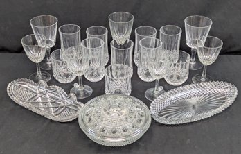 Large Lot Of Stemware / Drinkware & Misc Glasswares