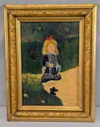 1964 Painting After Pierre-Auguste Renoir, By D H Lemaire