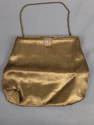 Vintage Gold Purse - Made In Paris