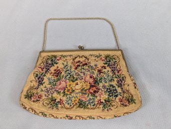 Vintage Needlepoint Purse