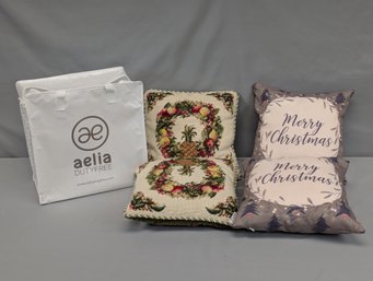 Lot Of Decorative Pillows