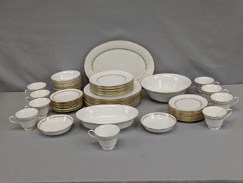 Lot Of Oxford Bone China Dinnerware