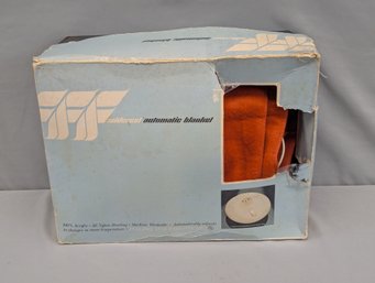 Vintage Electric Blanket - New In Box