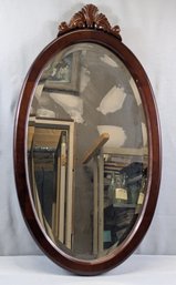 Bombay Furniture Co - Decorative Wooden Oval Framed Mirror