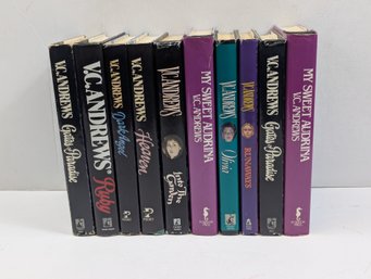 Lot Of 10 Hardcover Books By V C Andrews