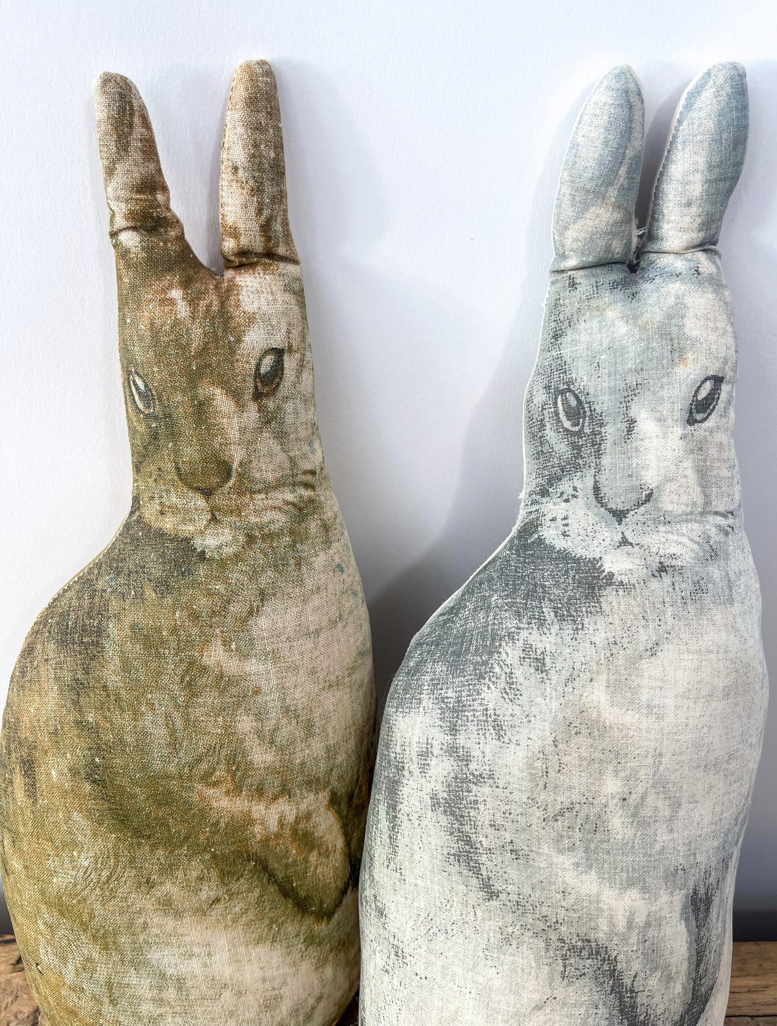 Vintage The Toy Works ARNOLD PRINT WORKS 1876 Cloth Stuffed Bunny ...