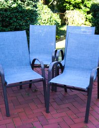 Stacking Summer Entertaining Garden Chairs