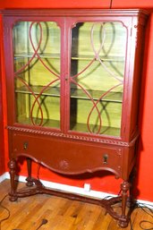 Maroon Cabinet