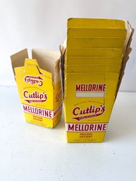 Vintage Cutlips Ice Cream Containers, Vintage Mercantile, Mellorine