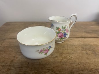 Salisbury China Company Floral Tea Cup Set