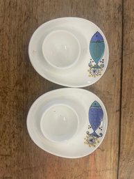 Vintage Norwegian Egg Cups