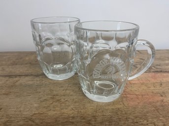 Vintage Glass Beer Mug