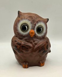 The Cutest Vintage Ceramic Handpainted Owl Figurine