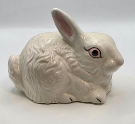 Vintage Ceramic Rabbit Figurine A LITTLE CREEPY I LOVE HIM